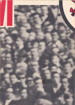 1967 Scanlens VFL #46 Ian Montgomery / Wayne Richardson / Gary Wallis / Peter Patterson Back